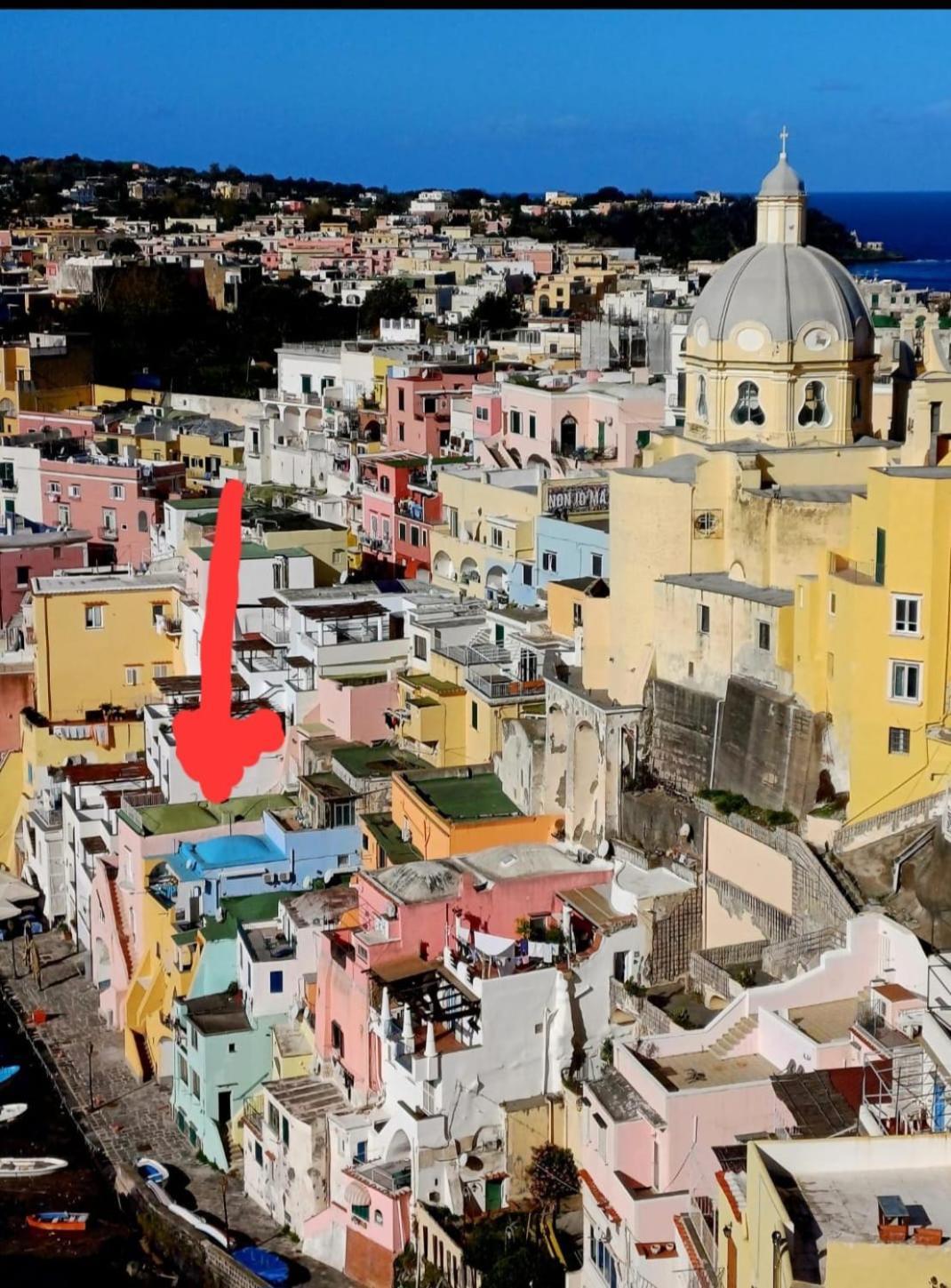 La Cupola Blu Lägenhet Procida Exteriör bild